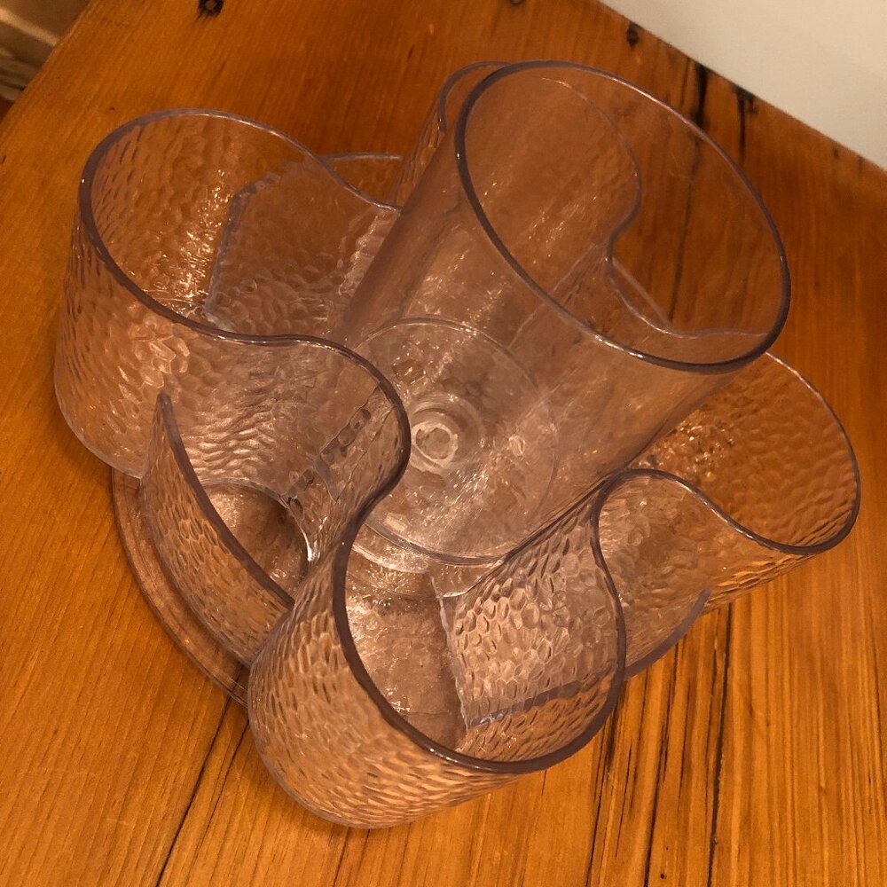 Revolving acrylic storage caddy by Design